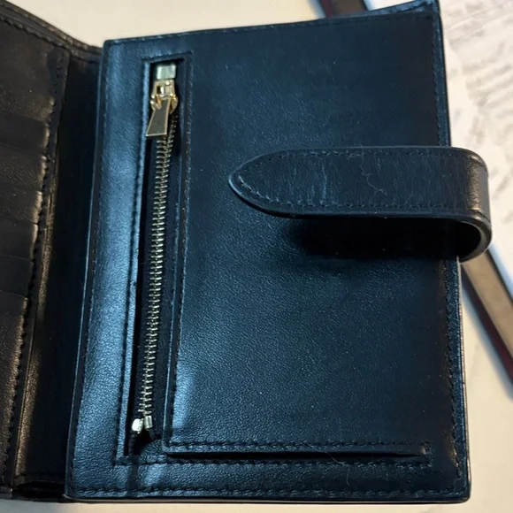 Celine Black Leather Wallet - Picture 4 of 6